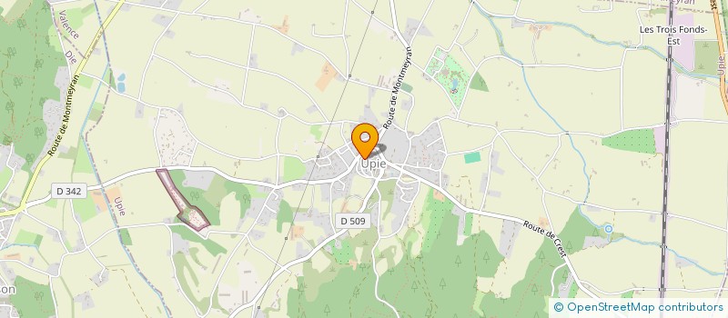 localisation de l'entreprise MONSIEUR RENE LESUEUR-ARNOUX  UPIE