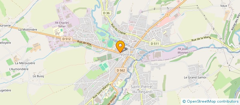 localisation de l'entreprise MONSIEUR RENE LEVANNIER à CONDE-EN-NORMANDIE