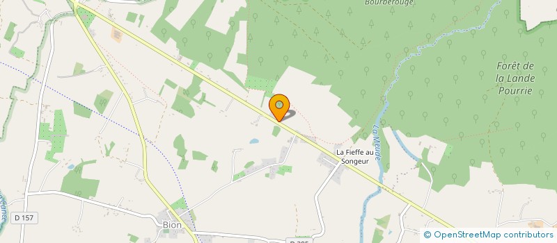 localisation de l'entreprise MONSIEUR RENE LEVERRIER  SAINT-CLEMENT-RANCOUDRAY