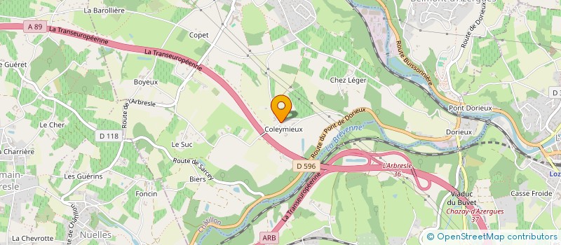 localisation de l'entreprise MONSIEUR RENE LHOSTE à CHATILLON