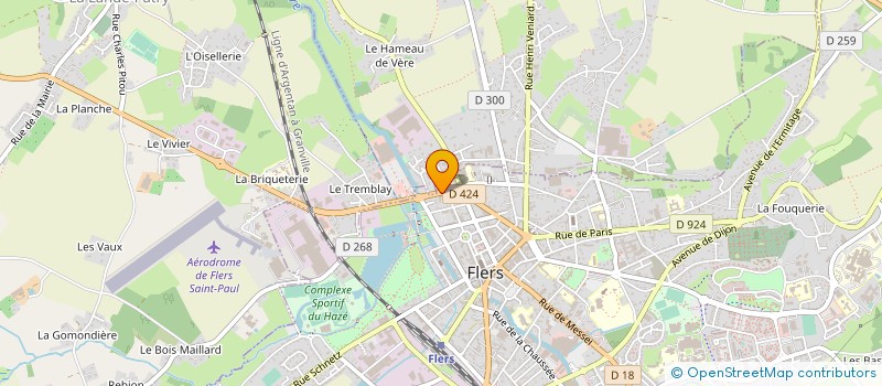 localisation de l'entreprise MONSIEUR RENE LIGER à FLERS