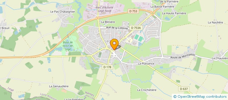 localisation de l'entreprise MONSIEUR RENE LOLLIER  LEGE