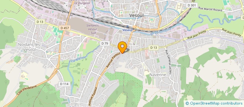 localisation de l'entreprise MONSIEUR RENE LONGERON  NAVENNE