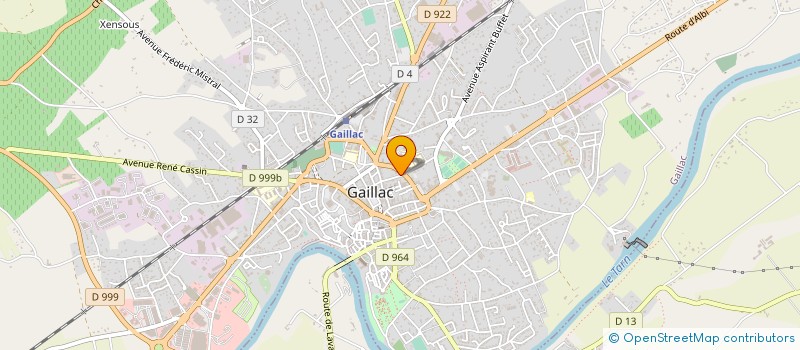 localisation de l'entreprise MONSIEUR RENE LOUF à GAILLAC