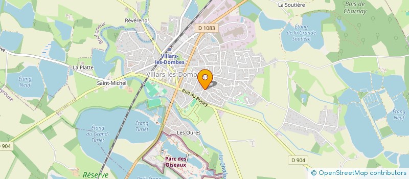 localisation de l'entreprise MONSIEUR RENE LOUROT à VILLARS-LES-DOMBES