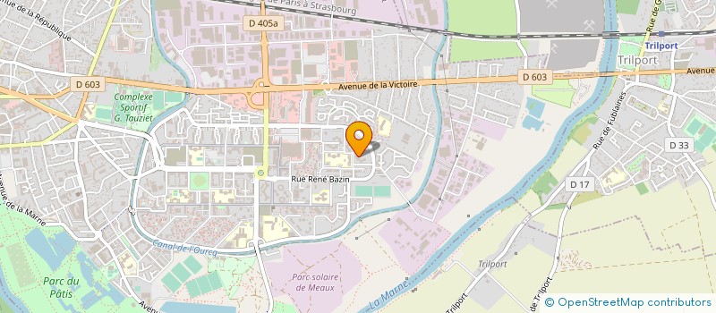 localisation de l'entreprise MONSIEUR RENE LUZOLO  MEAUX