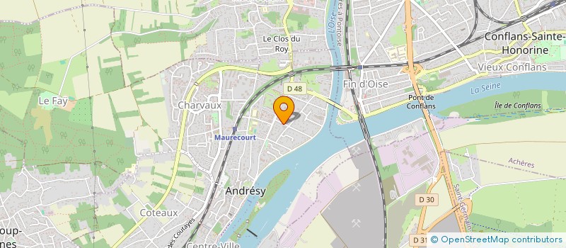 localisation de l'entreprise MONSIEUR RENE MALLET  ANDRESY