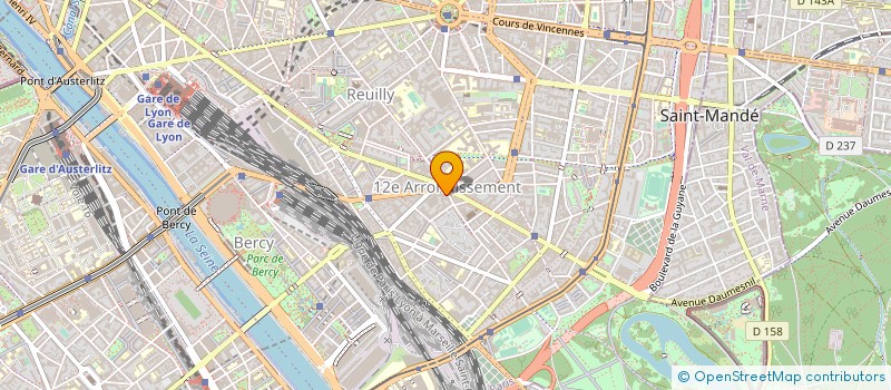 localisation de l'entreprise MONSIEUR RENE MALOT à PARIS