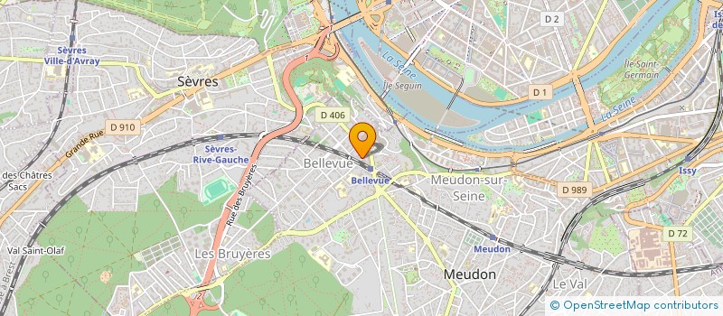 localisation de l'entreprise MONSIEUR RENE-MARC COHEN à MEUDON