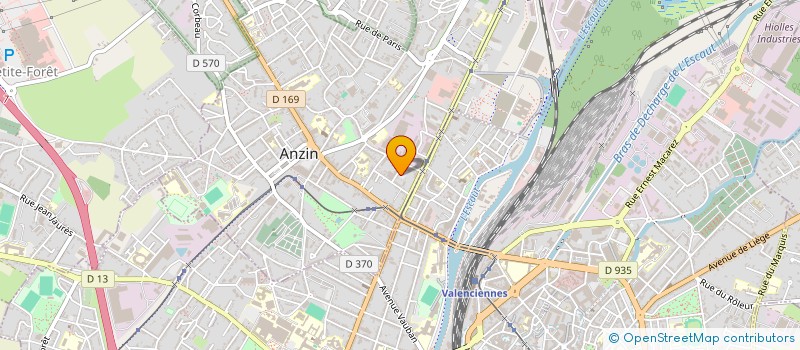 localisation de l'entreprise MONSIEUR RENE-MARC LE ROLLE  ANZIN