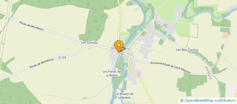 localisation de l'entreprise MONSIEUR RENE MARCAIS à MONTBOUY