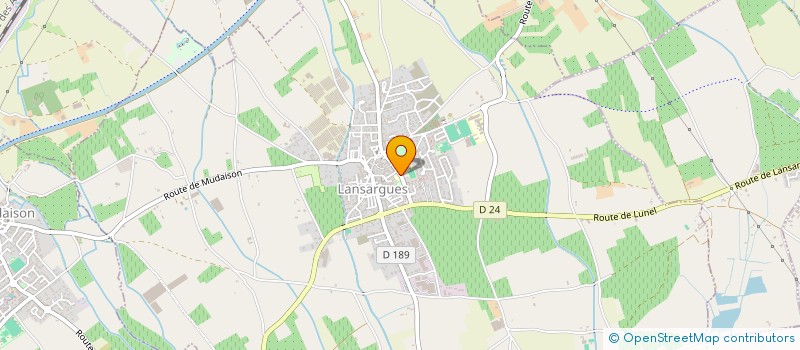 localisation de l'entreprise MONSIEUR RENE MARCHET à LANSARGUES