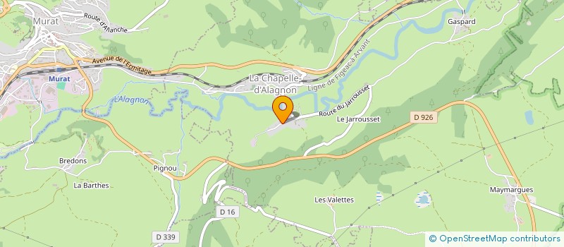 localisation de l'entreprise MONSIEUR RENE MARCOMBE à SEGUR-LES-VILLAS