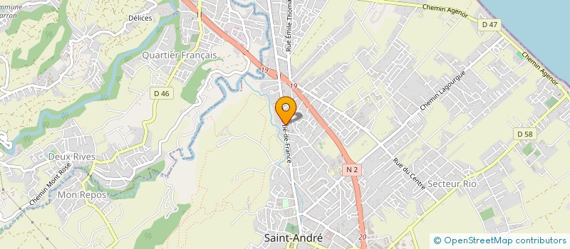 localisation de l'entreprise MONSIEUR RENE MARDAYE à SAINT-ANDRE