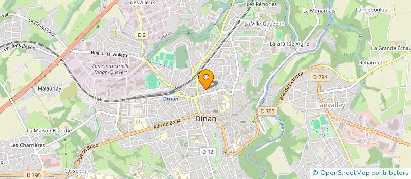 localisation de l'entreprise MONSIEUR RENE MARGELY  DINAN