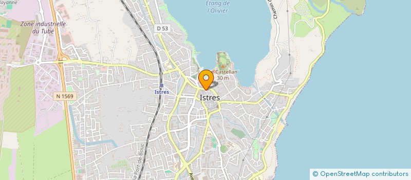 localisation de l'entreprise MONSIEUR RENE MARTIN  ISTRES