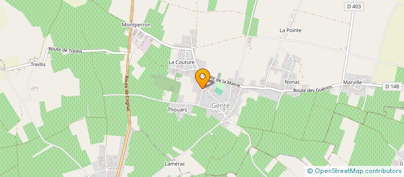 localisation de l'entreprise MONSIEUR RENE MARTIN à SAINT-FORT-SUR-LE-NE