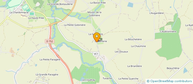 localisation de l'entreprise MONSIEUR RENE MARTIN à BEAUPREAU-EN-MAUGES