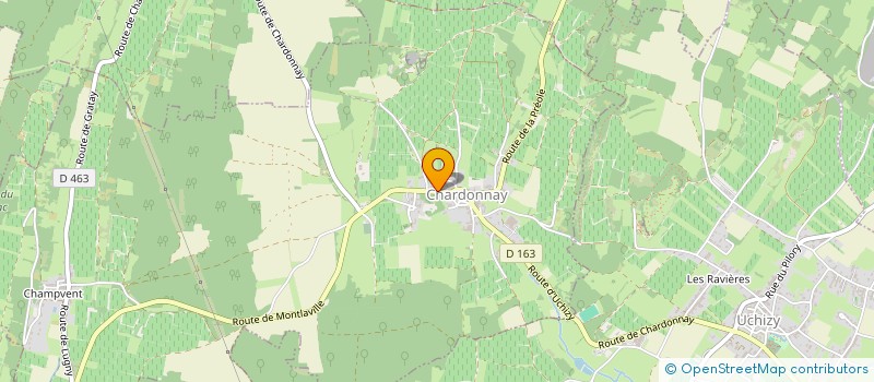 localisation de l'entreprise MONSIEUR RENE MARTIN  CHARDONNAY