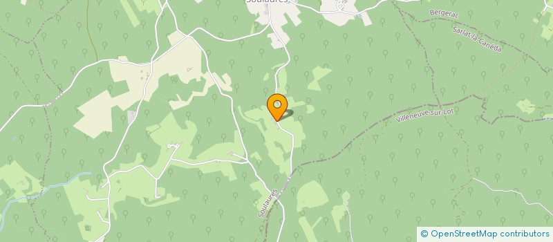 localisation de l'entreprise MONSIEUR RENE MARTINET  SOULAURES