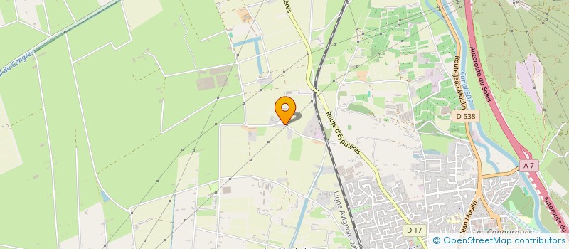 localisation de l'entreprise MONSIEUR RENE MARTINO  SALON-DE-PROVENCE