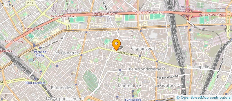 localisation de l'entreprise MONSIEUR RENE MARUANI  PARIS