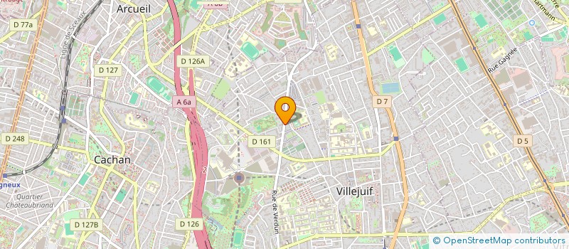 localisation de l'entreprise MONSIEUR RENE MASCHINO  VILLEJUIF