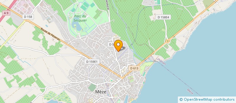 localisation de l'entreprise MONSIEUR RENE MASCIA à MEZE