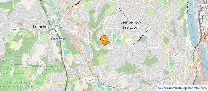 localisation de l'entreprise MONSIEUR RENE MAURICE à SAINTE-FOY-LES-LYON