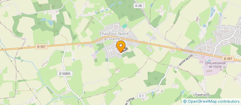 localisation de l'entreprise MONSIEUR RENE MAZA MARQUEZ  CHAUFOUR-NOTRE-DAME