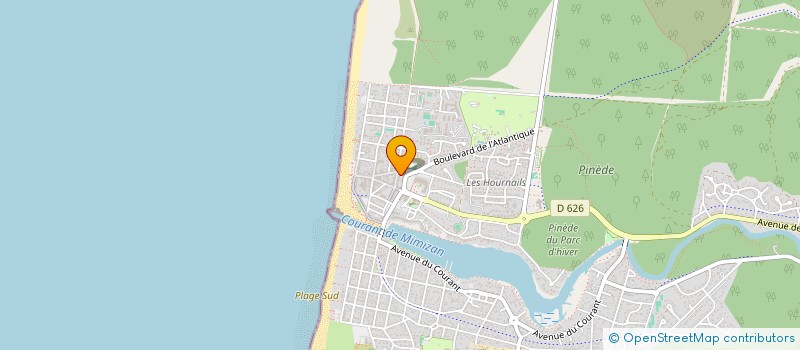 localisation de l'entreprise MONSIEUR RENE MAZOYER  MIMIZAN