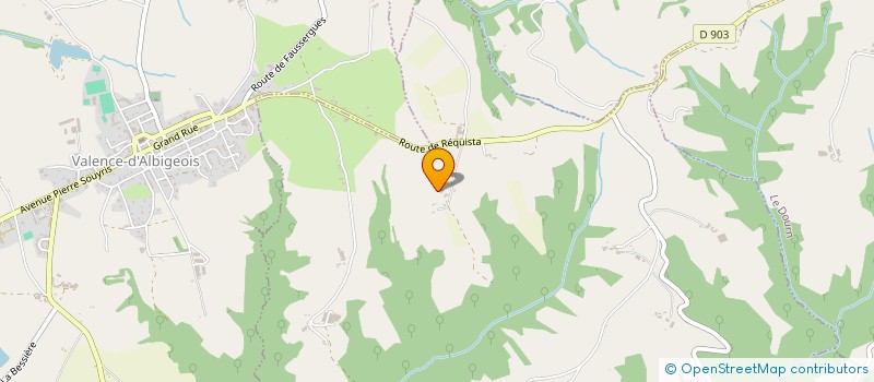 localisation de l'entreprise MONSIEUR RENE MEDINA  SAINT-MICHEL-LABADIE