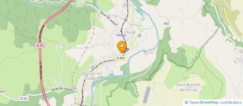 localisation de l'entreprise MONSIEUR RENE MEISSONNIER  BOURGS SUR COLAGNE