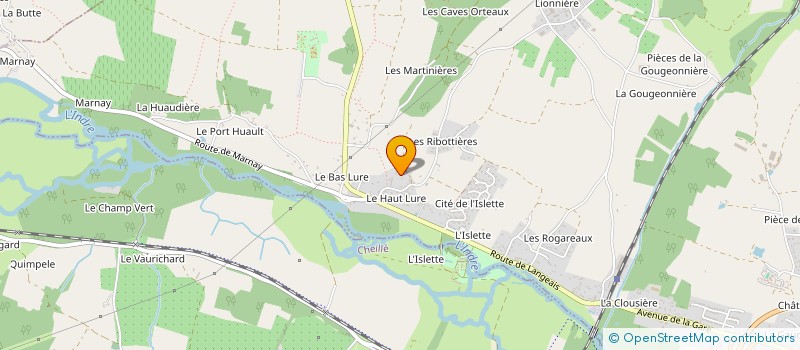 localisation de l'entreprise MONSIEUR RENE MENARD  AZAY LE RIDEAU