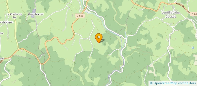 localisation de l'entreprise MONSIEUR RENE MERLE  SABADEL-LAUZES