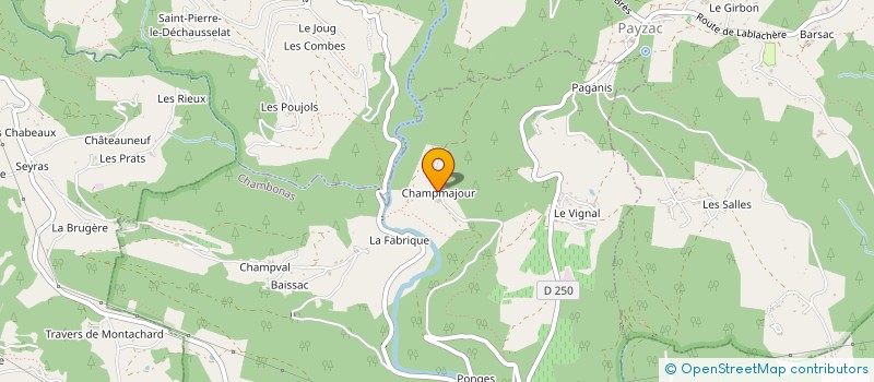 localisation de l'entreprise MONSIEUR RENE MERLE à CHAMBONAS
