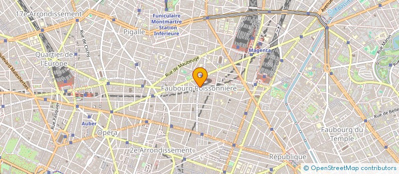 localisation de l'entreprise MONSIEUR RENE METZ à PARIS