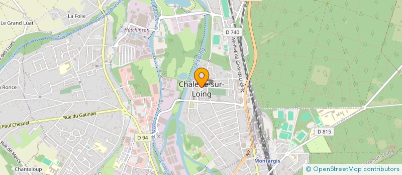 localisation de l'entreprise MONSIEUR RENE MEUCHE à CHALETTE-SUR-LOING