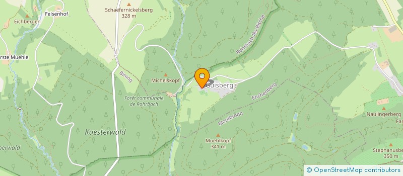 localisation de l'entreprise MONSIEUR RENE MEYER  ENCHENBERG