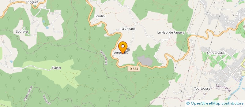 localisation de l'entreprise MONSIEUR RENE MILLIAND  SAINT-PERAY