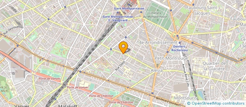 localisation de l'entreprise MONSIEUR RENE MINOSA à PARIS