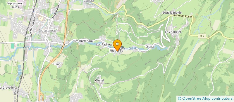 localisation de l'entreprise MONSIEUR RENE MOCCI  GIZIA