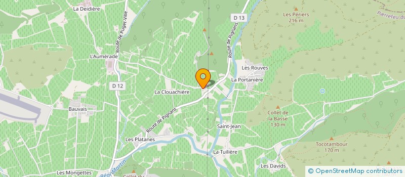 localisation de l'entreprise MONSIEUR RENE MOISE à PIERREFEU-DU-VAR