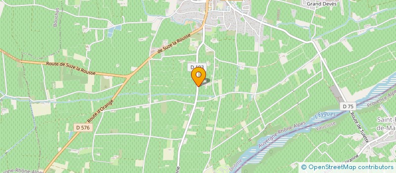 localisation de l'entreprise MONSIEUR RENE MONDON  TULETTE