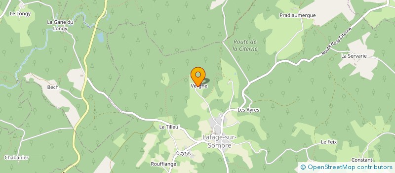 localisation de l'entreprise MONSIEUR RENE MONTEIL  MARCILLAC-LA-CROISILLE