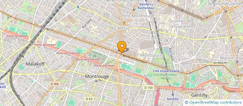 localisation de l'entreprise MONSIEUR RENE MOREL à PARIS
