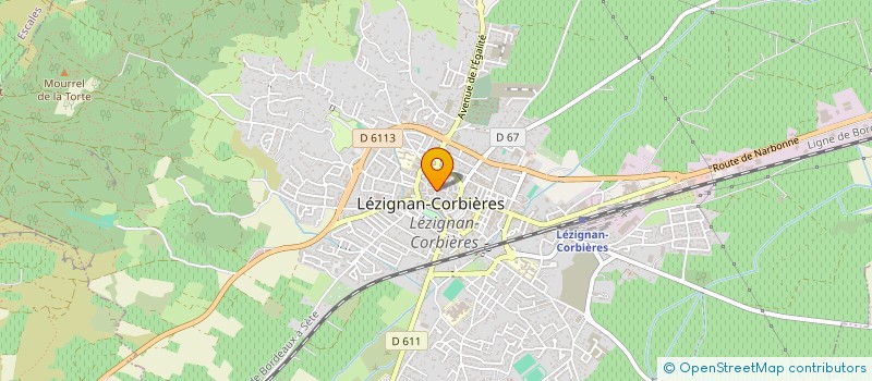 localisation de l'entreprise MONSIEUR RENE MOUCHON à LUC-SUR-ORBIEU