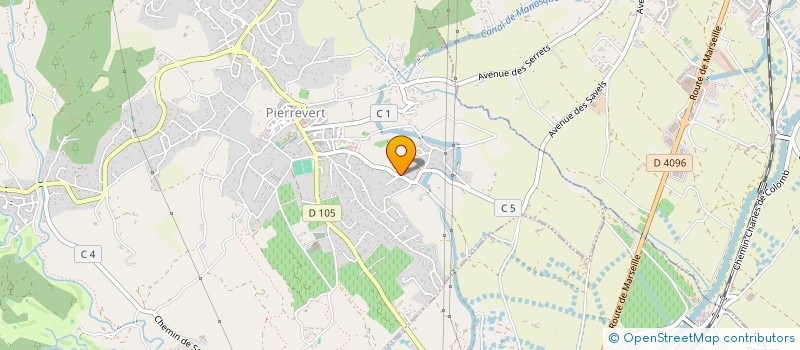 localisation de l'entreprise MONSIEUR RENE MOUTTE à PIERREVERT
