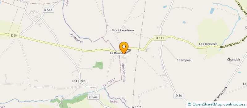 localisation de l'entreprise MONSIEUR RENE MULLER à SAINT-SATURNIN