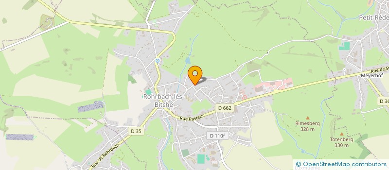localisation de l'entreprise MONSIEUR RENE NEU  ROHRBACH-LES-BITCHE